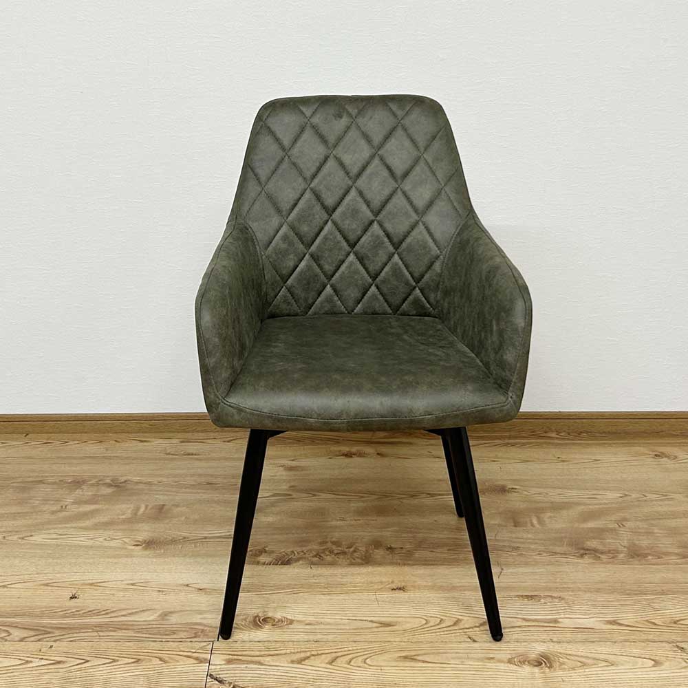 Rotating Dining Chair Set of 2 DC-CRP-GR