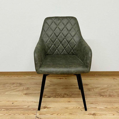 Rotating Dining Chair Set of 2 DC-CRP-GR