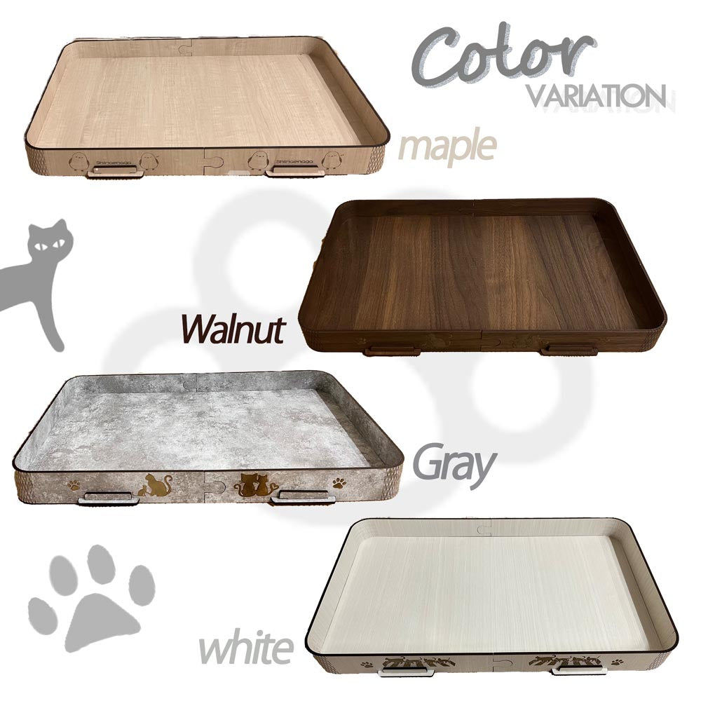 Cat Scratcher Flabo - Walnut Color