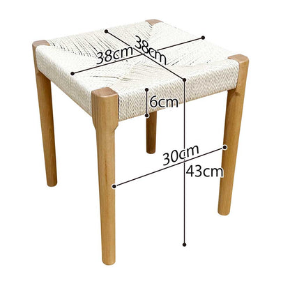 Round Leg Stool 2 Pieces SST-NDK-MARU-2-BR
