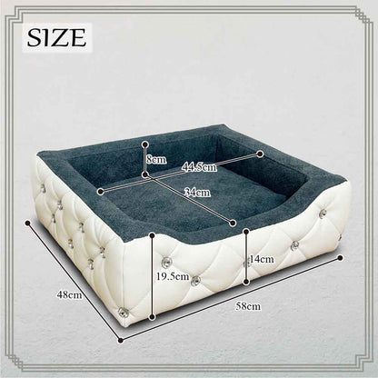 Princess Style Pet Sofa with Sparkling Stones PSO-BELL