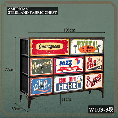 103cm Wide 3-Drawer Chest CH-AMERCN103-3