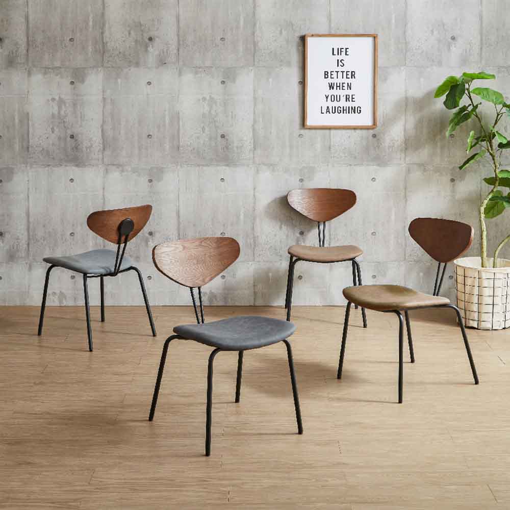 Smart Dining Chair Set of 2 DC-NMN-GY