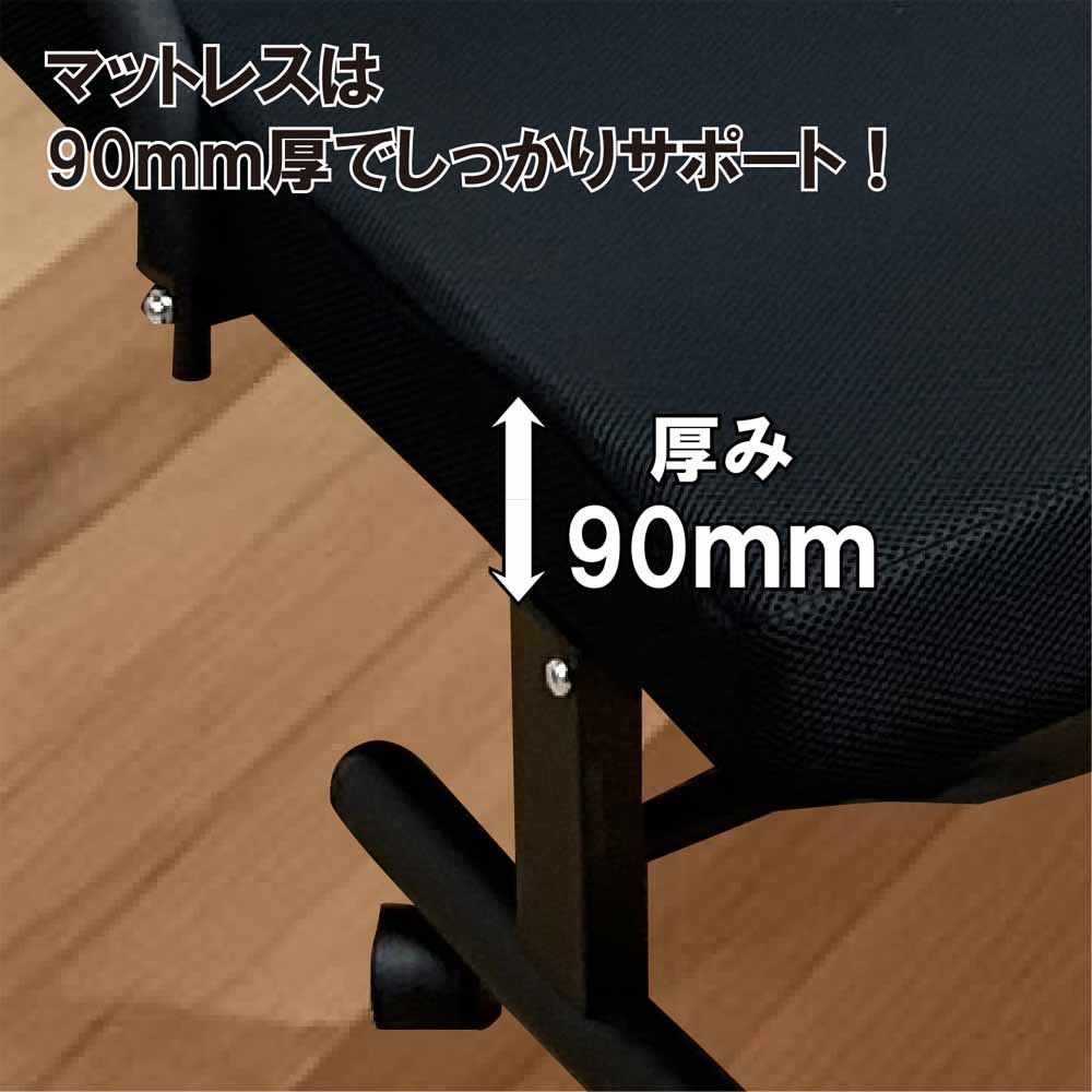 PB-VG Folding Bed with 16-Position Reclining Backrest