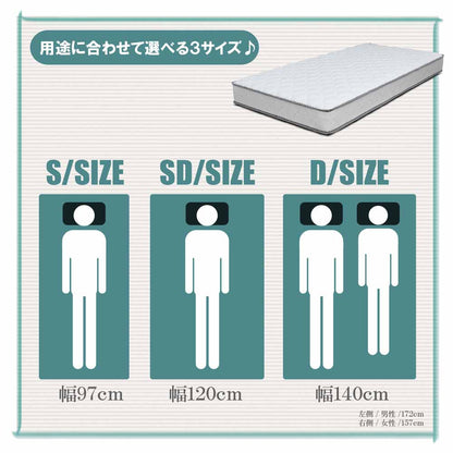 16.5cm Thick D Bonnell Mattress RIRIANA-D