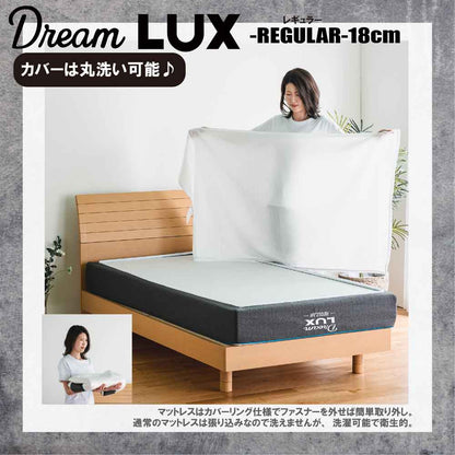 18cm Thick SD Non-Coil Mattress DLUX-RE-SD