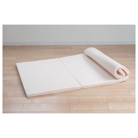 4cm High Resilience Mattress Single Tri-Fold White