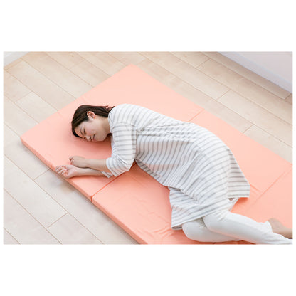 4-Fold Mattress - Single - 5 cm Thickness - Orange