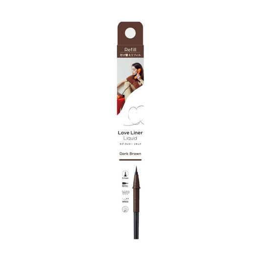 msh Love Liner Liquid Eyeliner R5 Dark Brown Refill 1 Piece