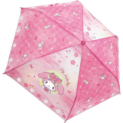 J's Planning 90463 Folding Umbrella My Melody Flower Day 53cm 193g