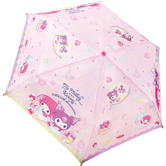 J's Planning Folding Umbrella My Melody & Kuromi Anniversary 90473 193g