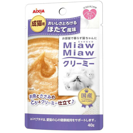 Aixia MiawMiaw Creamy Scallop Flavor 40g
