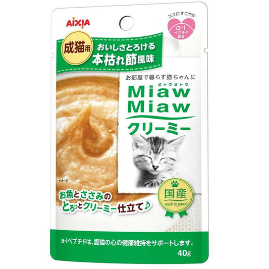 Aixia MiawMiaw Creamy Bonito Flavor 40g