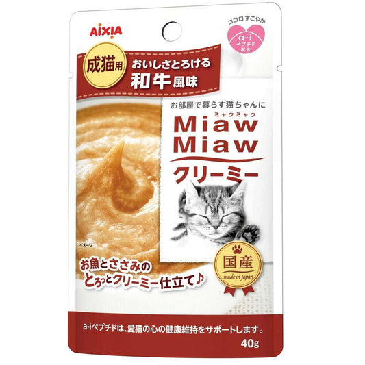 Aixia MiawMiaw Creamy Wagyu Flavor 40g
