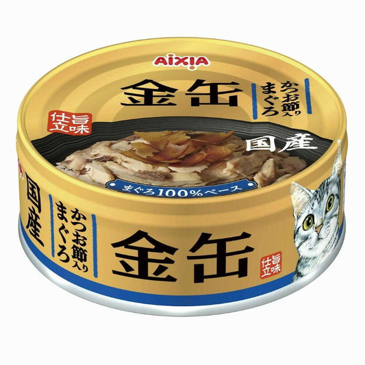 Aixia Gold Can Tuna with Bonito Flakes 70g