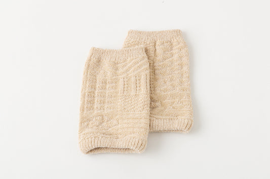 Z1145 2-Way Warmer (Double Knit) Beige BARA-500