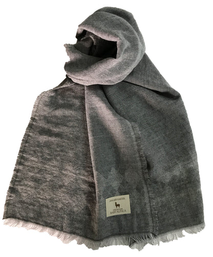 Z1152 Argyle Pattern Scarf Gray BAAG-800A