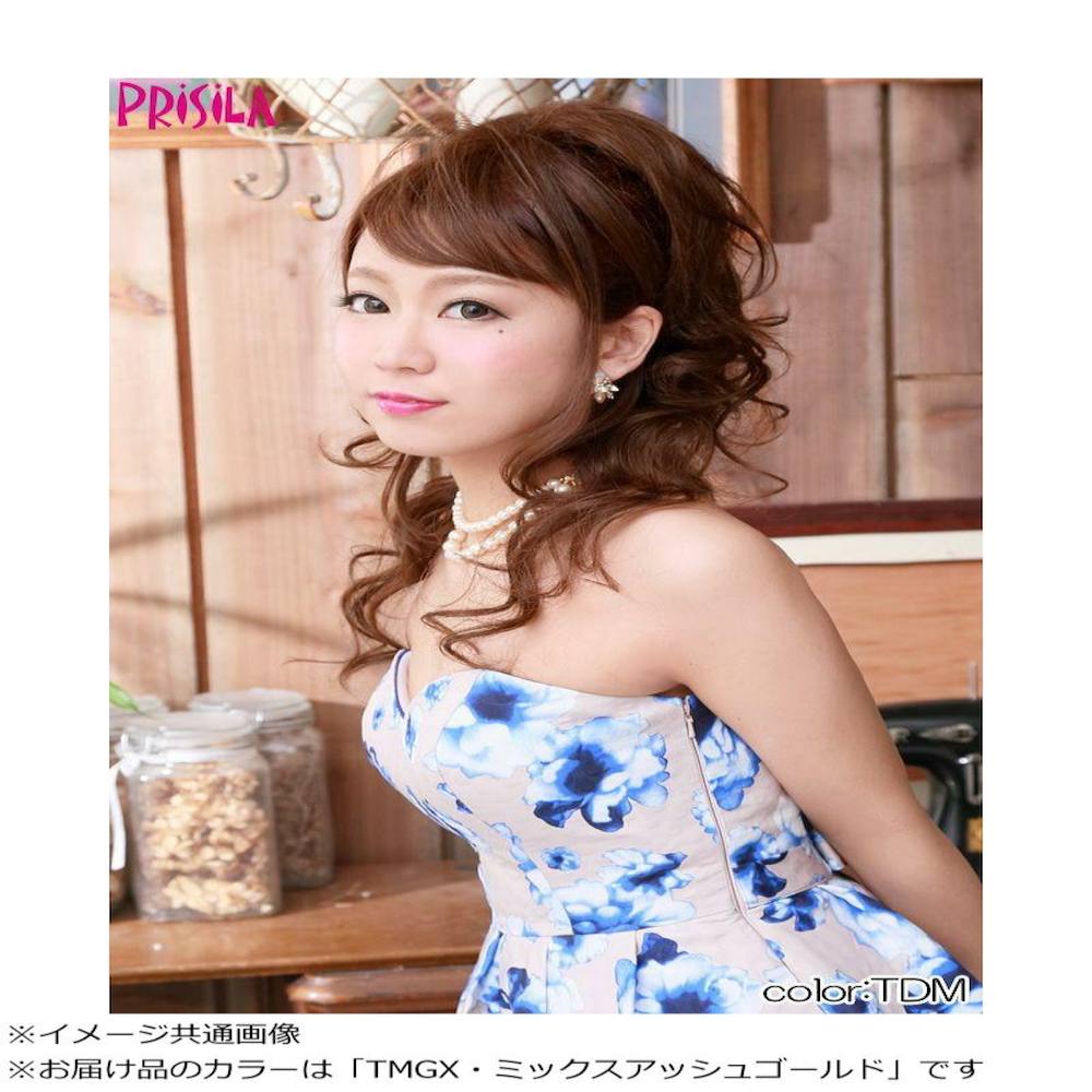 Priscilla Volume Curl Wig Ade Curl Long VM-03 Heat-Resistant