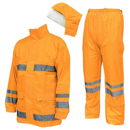 Rain Suit F-8400 Fluorescent Orange M