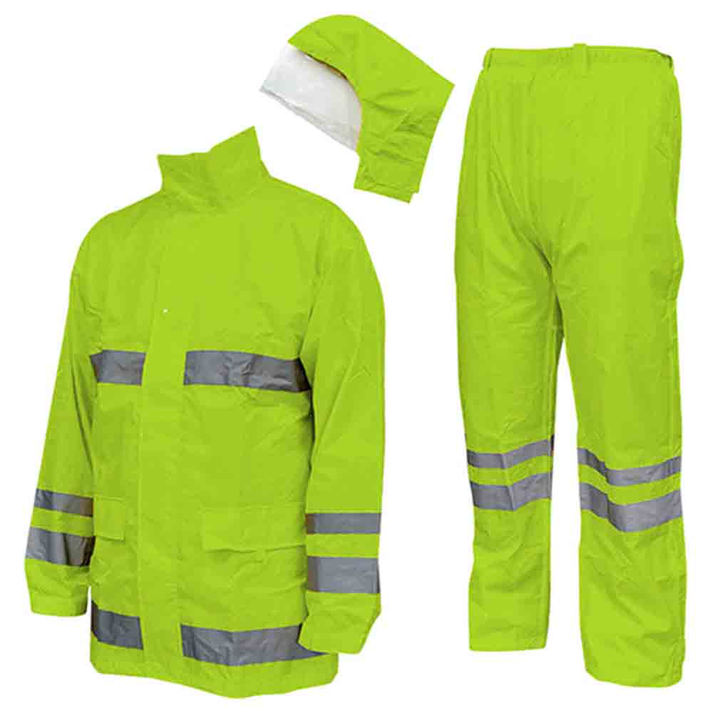 Rain Suit F-8400 Fluorescent Yellow 3L