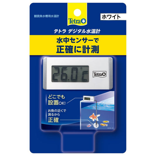 Spectrum Brands Japan Tetra Digital Thermometer White WD-1