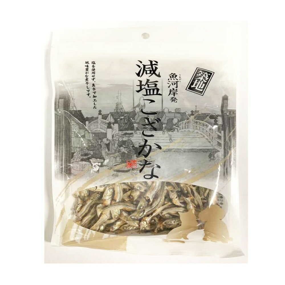 Fujisawa Shoji Natural Foods Tsukiji Low-Salt Small Fish 80g