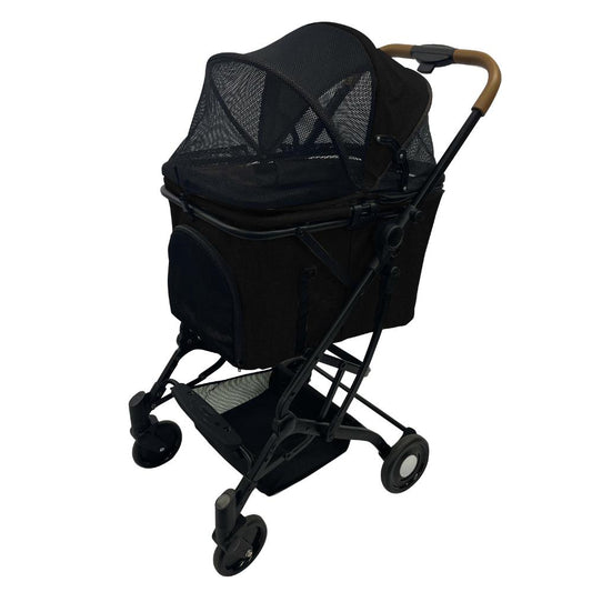 2-Way Pet Cart Black