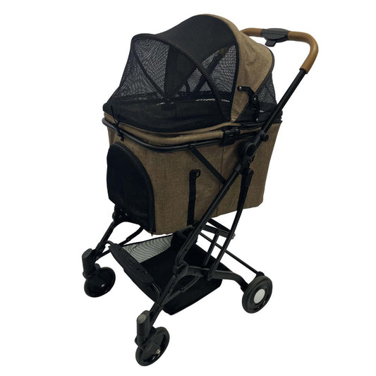 2-Way Pet Cart Brown