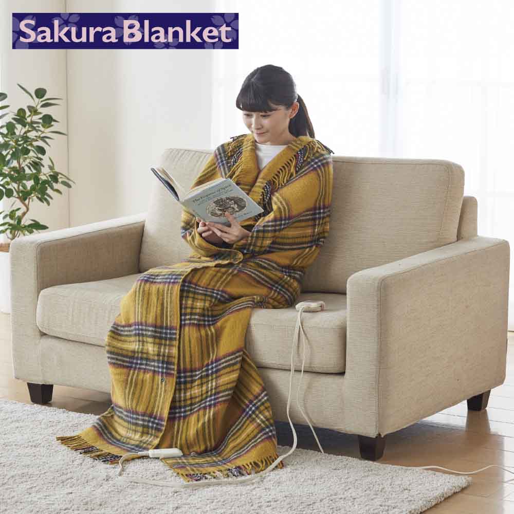 Hot Throw Blanket - Made in Japan SAKURA39-TK1 K