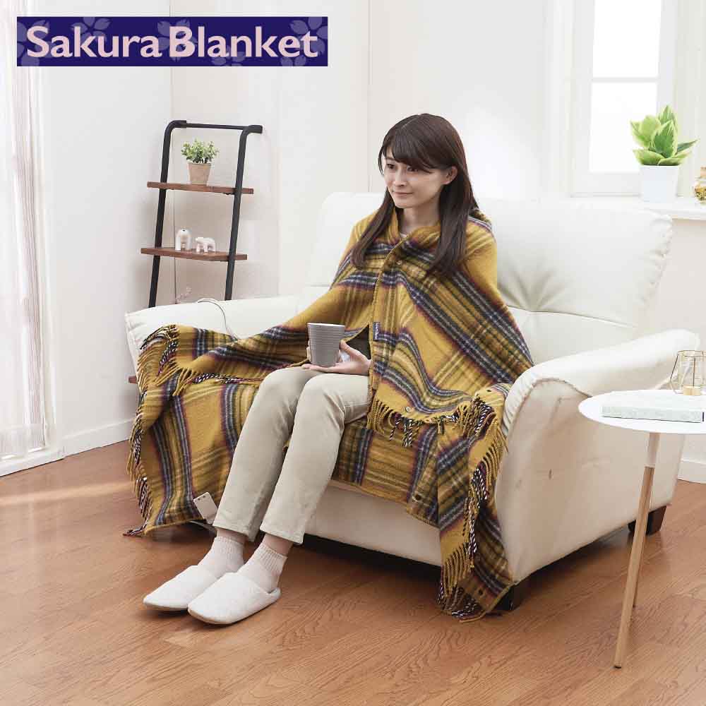 Hot Throw Blanket - Made in Japan SAKURA39-TK1 K