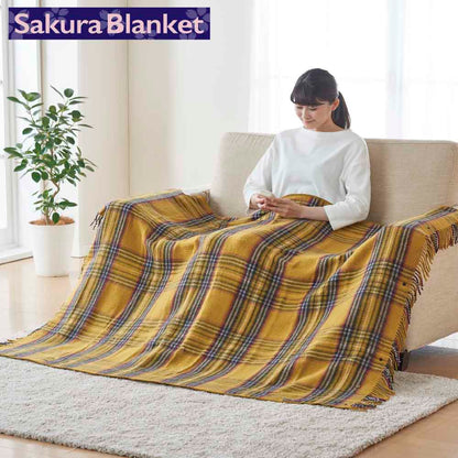 Hot Throw Blanket - Made in Japan SAKURA39-TK1 K