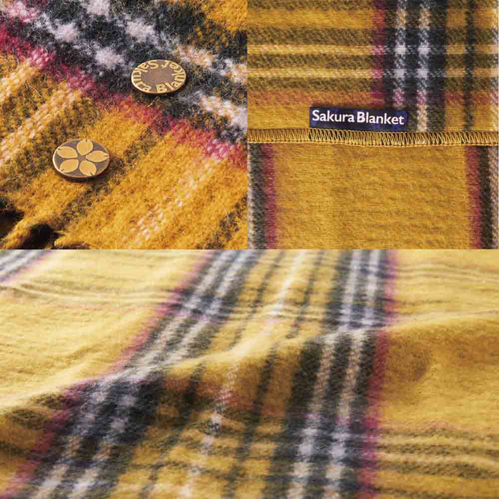 Hot Throw Blanket - Made in Japan SAKURA39-TK1 K