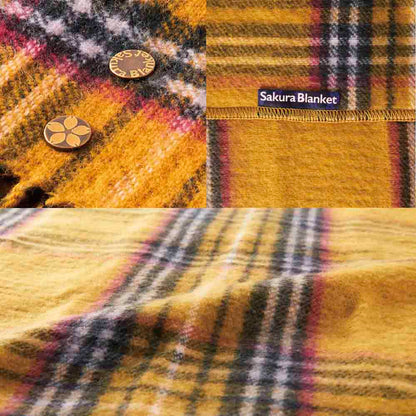Hot Throw Blanket - Made in Japan SAKURA39-TK1 K