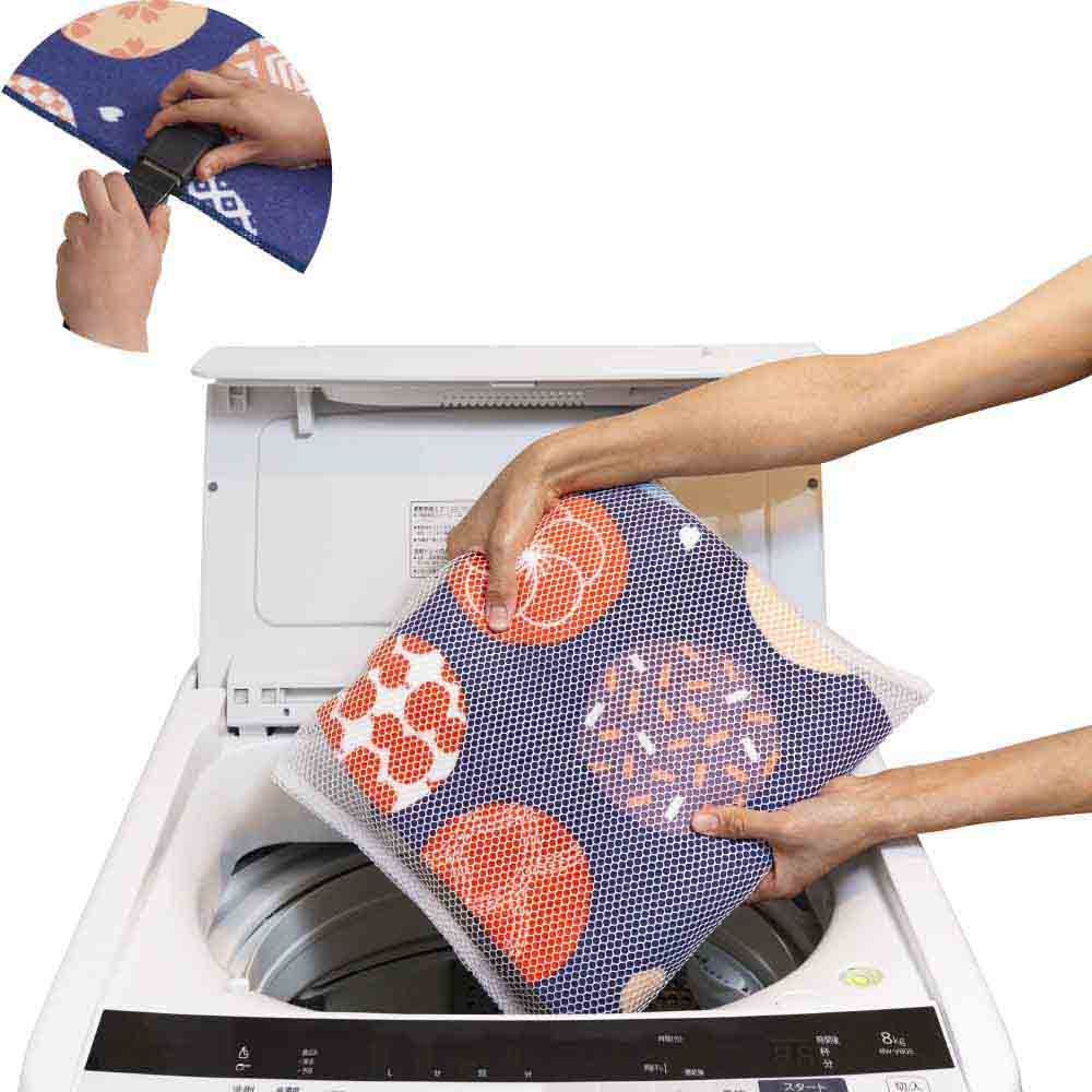 Skin-Friendly Cotton Electric Blanket - Made in Japan SB20MSL03 紺桔梗
