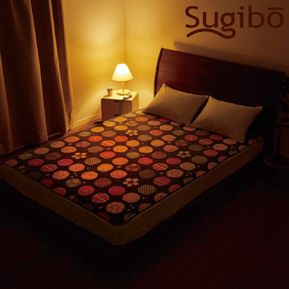 Skin-Friendly Cotton Electric Blanket - Made in Japan SB20MKWL04 紺桔梗