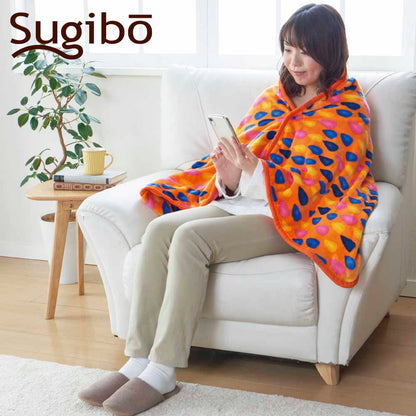 Raindrop Pattern Electric Blanket Made in Japan SB20B12 SO