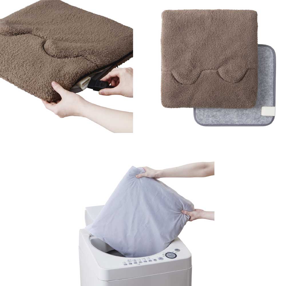Cushion Type Multi Heater with Cover Made in Japan SB22MH23 BR