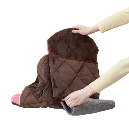 Cushion with Cover for Warm Waist Made in Japan SB-KC40 Pc