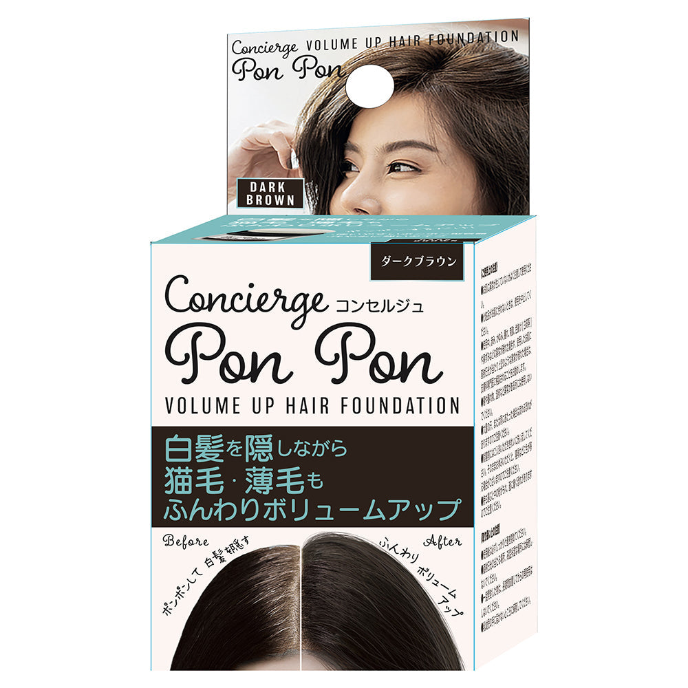 Pom Pom Scalp Foundation Dark Brown