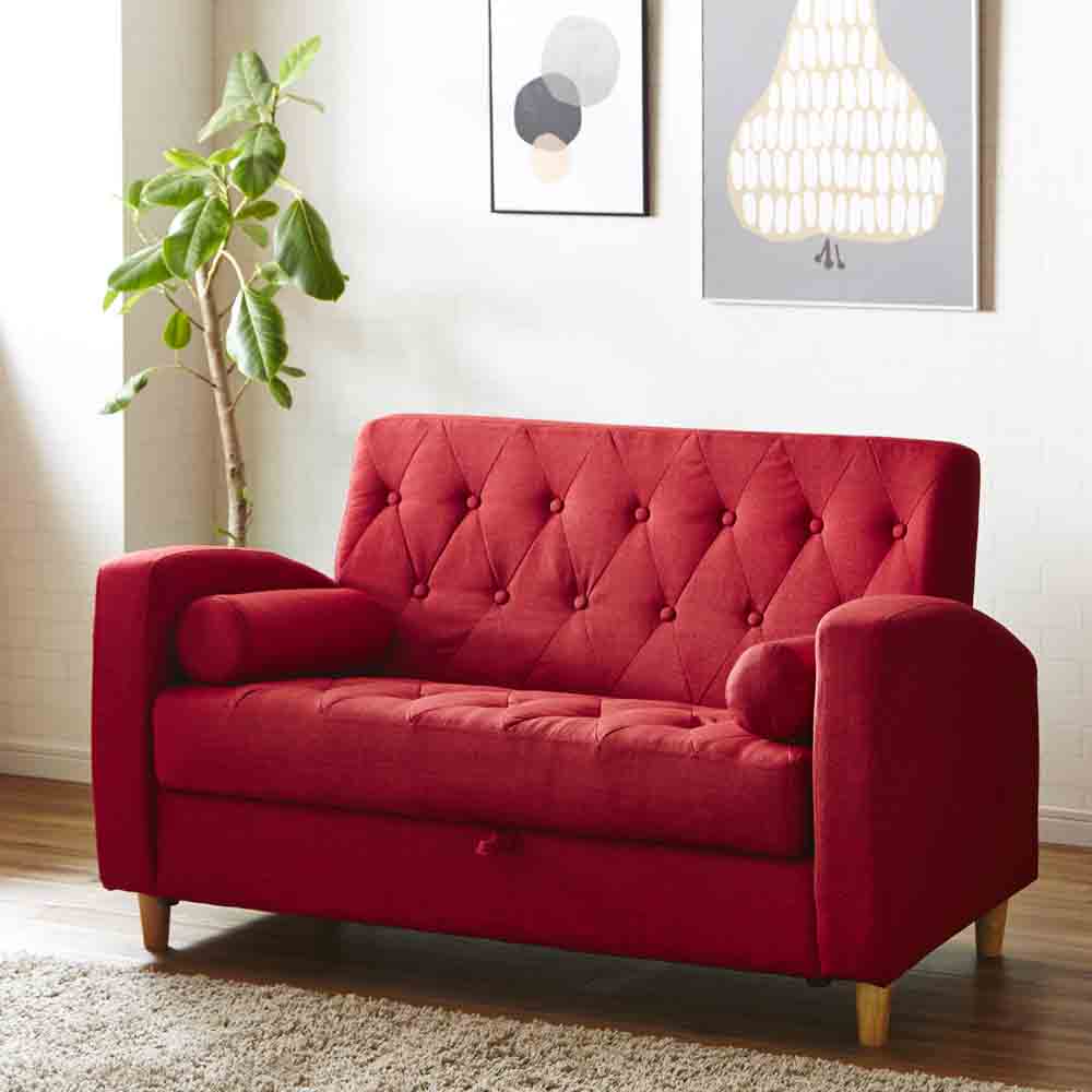 2-Seater Sofa with Storage SO-03-BR