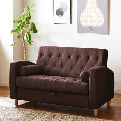 2-Seater Sofa with Storage SO-03-RED