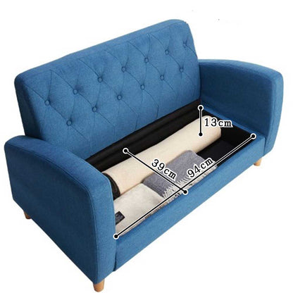 2-Seater Sofa with Storage SO-03-RED