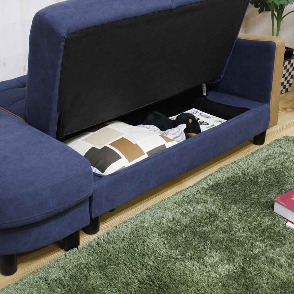 Compact Couch Sofa with Storage SO-05KDX-NV