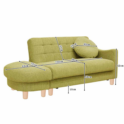 Compact Couch Sofa with Storage SO-05KDX-NV
