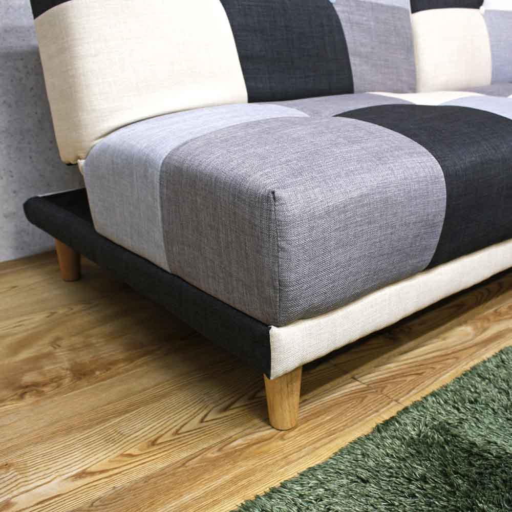 2-Way Patchwork Sofa Bed SO-32-MO