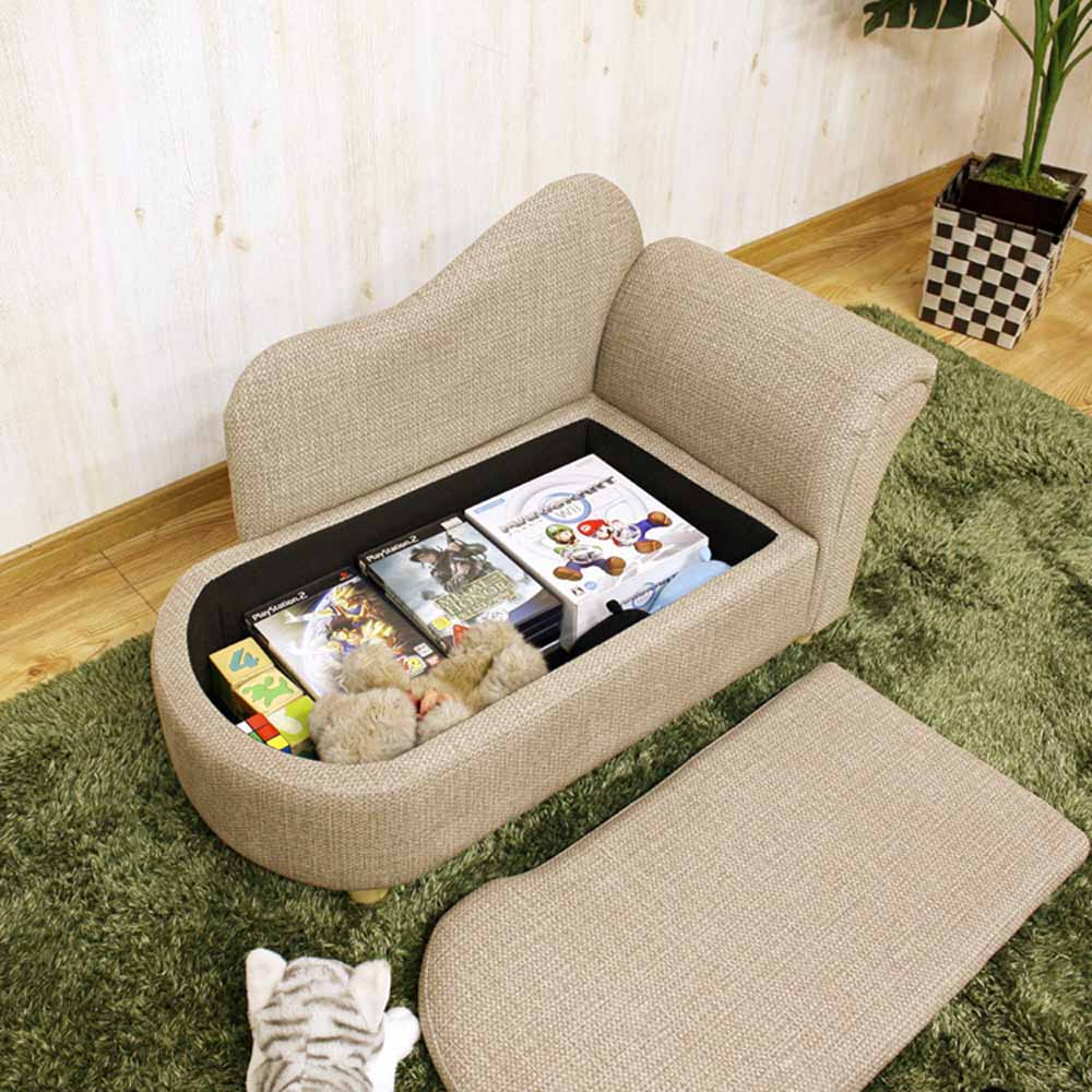 Pet Sofa with Storage PSO-KRS-BE