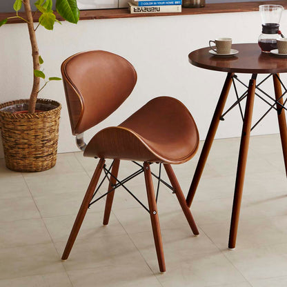 Mid-Century Style Design Chair CC-02-LBR