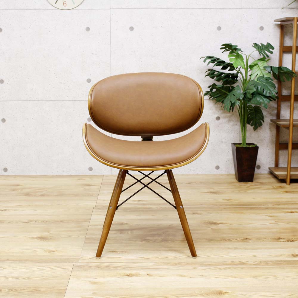 Mid-Century Style Design Chair CC-02-LBR