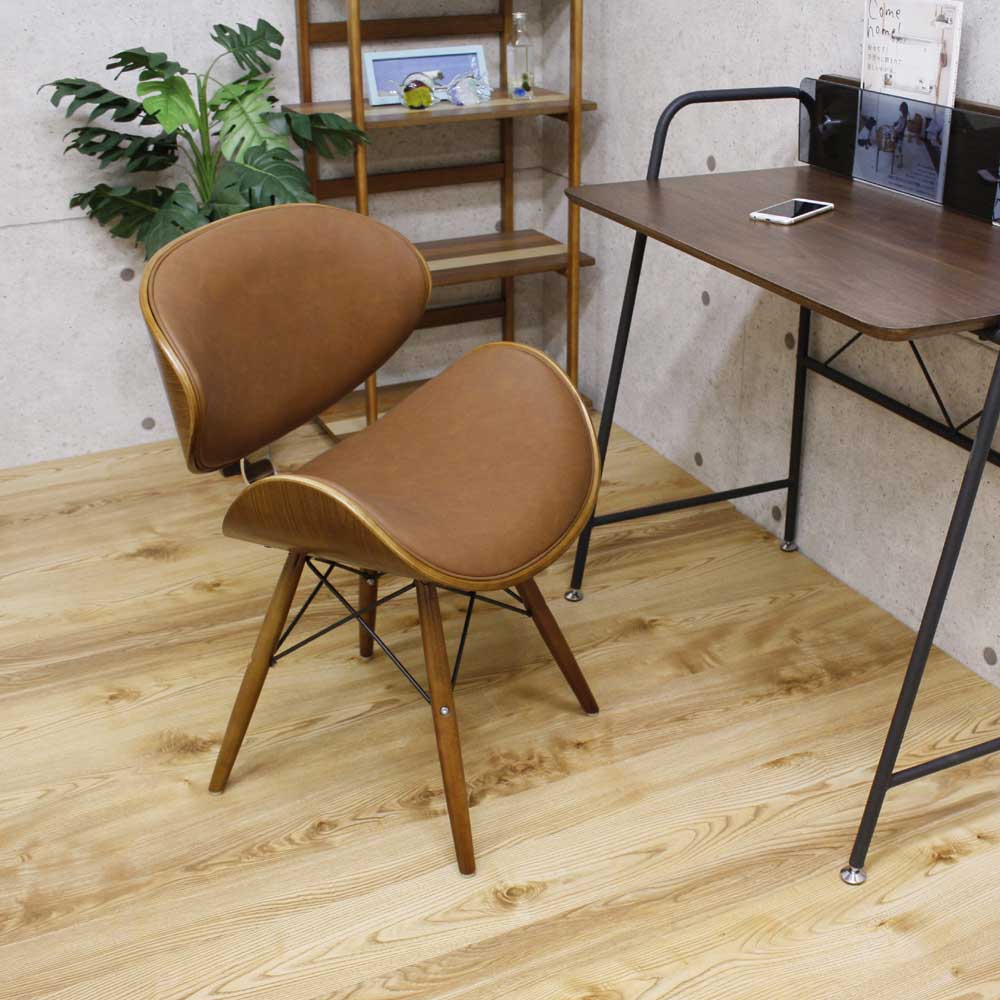 Mid-Century Style Design Chair CC-02-LBR