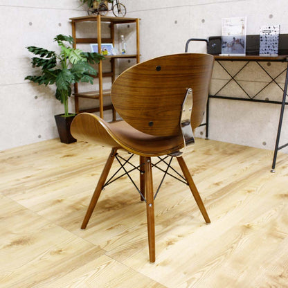 Mid-Century Style Design Chair CC-02-LBR